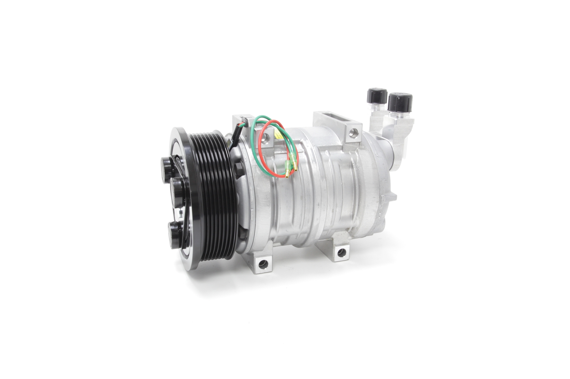 VALEO TM21XS COMPRESSOR 8PV 24V WITH MANIFOLD